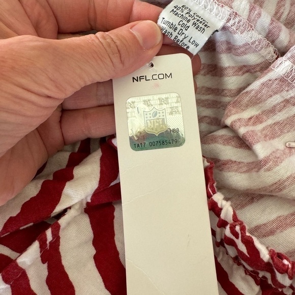 NWT Zubaz San Francisco 49ers Men's Zebra Comfy Pant/Team Apparel/ small - Picture 5 of 8